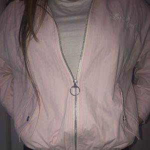 Puffer jacket pink
